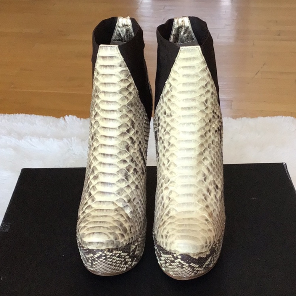 Walter Steiger Python Ankle Booties. - image 2